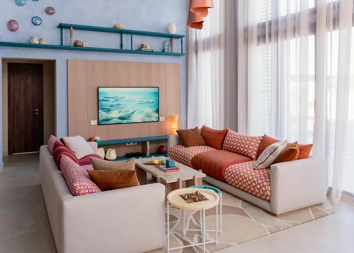 Tatil Evi The Reef House Luxury Waterfront Hurgada